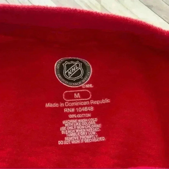 NHL Red Wings Long Sleeve Shirt Women's Size Medium - Picture 4 of 7